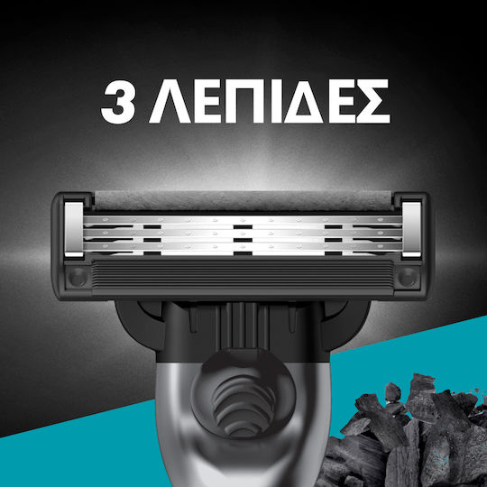 Gillette Mach Резервни глави с 3 остриета и лубрикантна лента 8бр