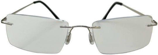 KRZ Lesebrille +3.25 in Gray Farbe KRZ111SIL325