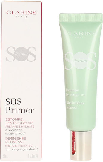 Clarins Sos Primer Προσώπου σε Κρεμώδη Μορφή Green 30ml