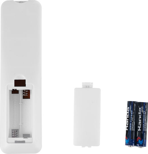 GloboStar Ηλιακό Φωτιστικό Δαπέδου 25W 1800lm Θερμό Λευκό 2700K με Αισθητήρα Κίνησης, Φωτοκύτταρο και Τηλεχειριστήριο IP65 50x50x20εκ.