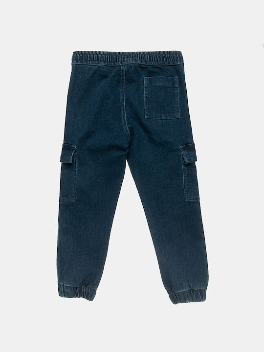 Alouette Pantaloni copii din denim Albastru