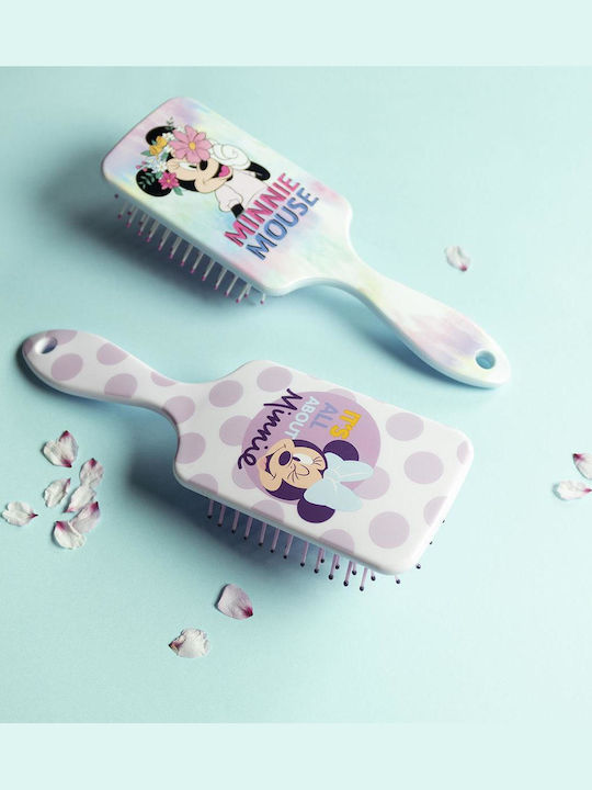 Cerda Kinder Haarbürste Minnie Mouse Minnie Mouse Verschiedene Designs 1Stück
