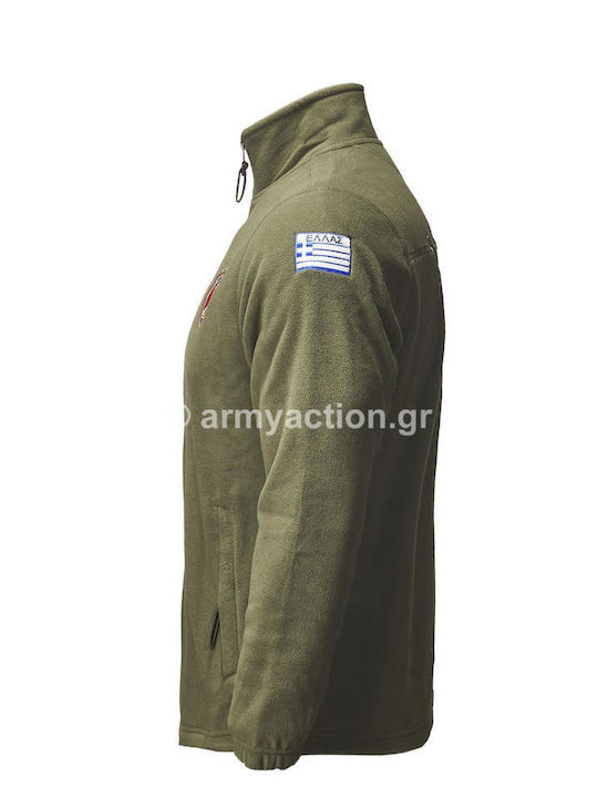 GreekForces Jagdjacke Vlies Khaki