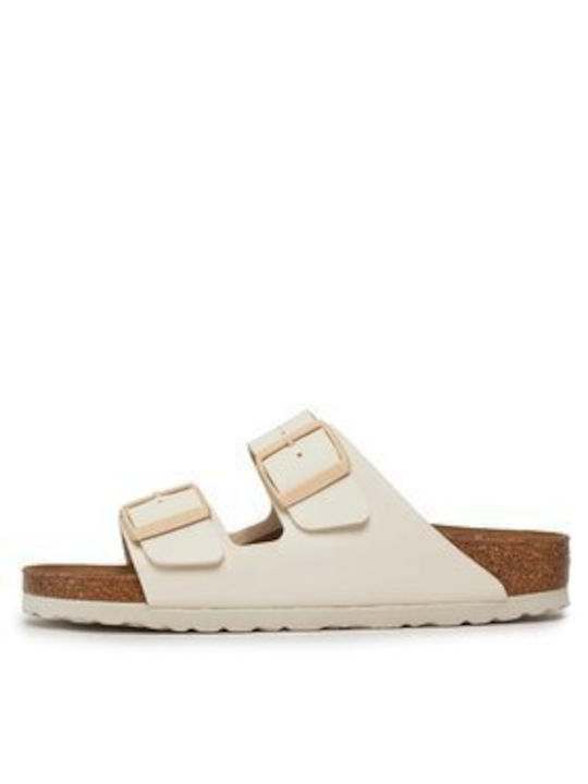 Birkenstock Arizona Women's Flat Sandals in Beige Color