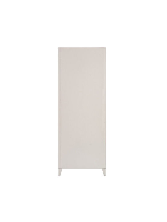 Dulap Metalic cu 2 Dulapuri Gri 66x36x180cm