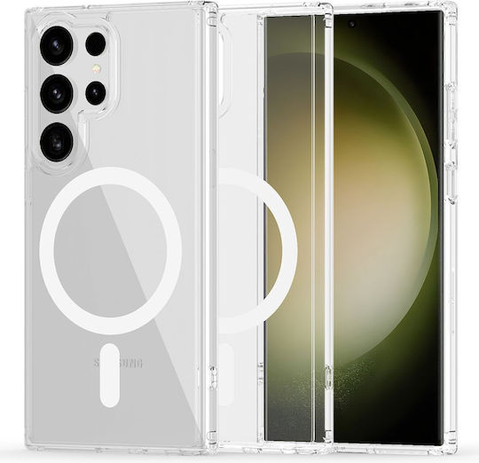 Spigen Liquid Crystal Back Cover Silicone Transparent (Galaxy S23 Ultra)