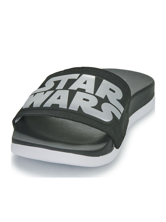 Kids' Slides Black Adilette Comfort Star Wars
