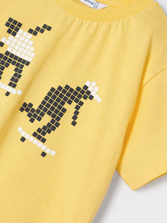 Παιδικό T-shirt Κίτρινη