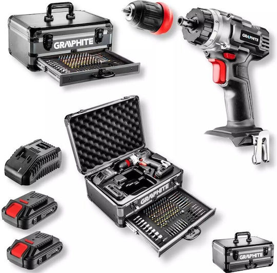 Graphite Set Δραπανοκατσάβιδο Μπαταρίας 18V