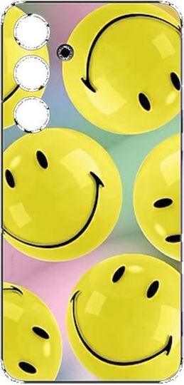 Samsung Back Cover Plastic Set cu Geam Galben (Samsung S24+)