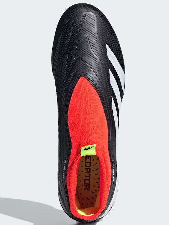 adidas Predator 24 League Football Shoes with Molded Cleats Black