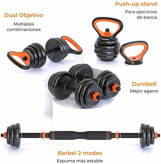 Xiaomi Set de gantere cu bară, greutate totală 20kg