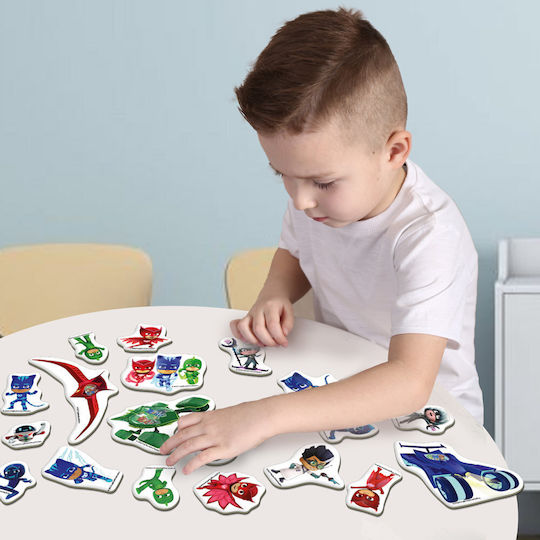 Keycraft Μαγνητικό Παιχνίδι Κατασκευών Pj Masks για Παιδιά 3+ Ετών