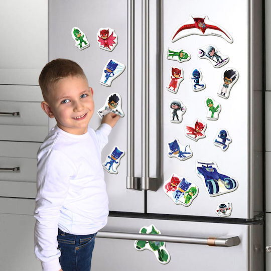 Keycraft Μαγνητικό Παιχνίδι Κατασκευών Pj Masks για Παιδιά 3+ Ετών
