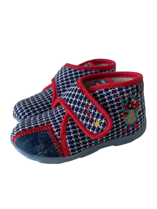 Kinderhausschuhe Stiefel Rot