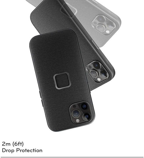 Peak Design Everyday Back Cover Υφασμάτινο 2mm Καφέ (iPhone 15 Pro)