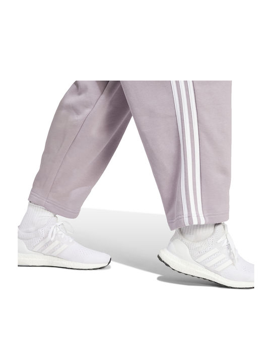 Essentials Sweatpants Fleece Purple