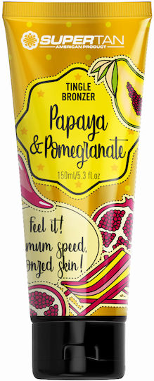 Supertan Papaya & Pomegranate + Wild Tan Black Tingle Solarium Σώματος 2τμχ