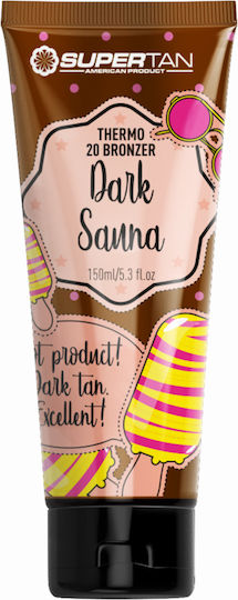 Supertan Cremă De Corp Solară Dark Sauna + Wild Tan Black Furnicături Furnicături Dark 2 Bucăți