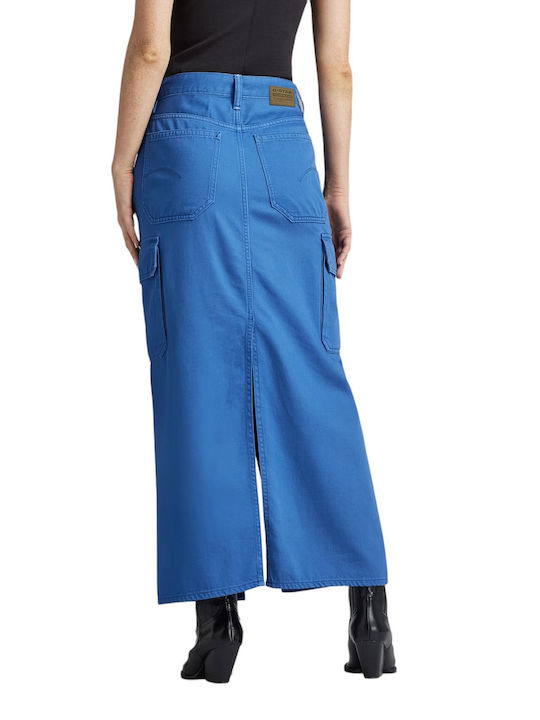 G-Star Raw Maxi Φούστα Blue