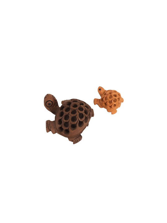 AristonLab Dekorative Schildkröte aus Holz 6.5cm 1Stück