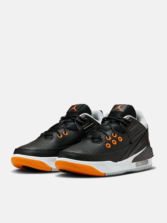 Max Aura 5 Kids Sports Shoes Basketball with Laces Black