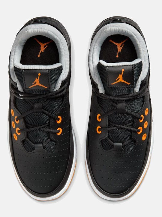 Max Aura 5 Kids Sports Shoes Basketball with Laces Black