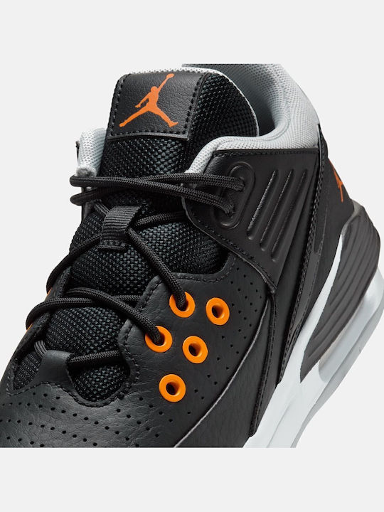 Max Aura 5 Kids Sports Shoes Basketball with Laces Black