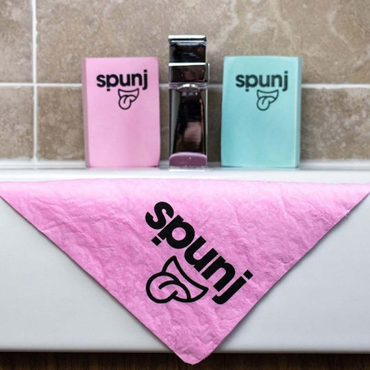 Spunj Sponge Cloths General Use Pink