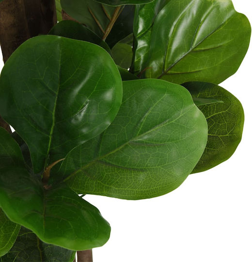 Artificial Outdoor Tree Ficus Lyrata Green 150cm vidaXL