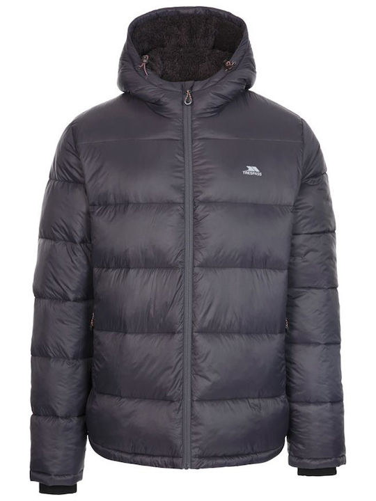 Χειμωνιάτικο Μπουφάν Puffer Dark Grey