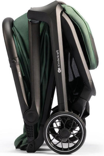 Kinderkraft Nubi 2 Καρότσι Μωρού Mystic Green 7.9kg