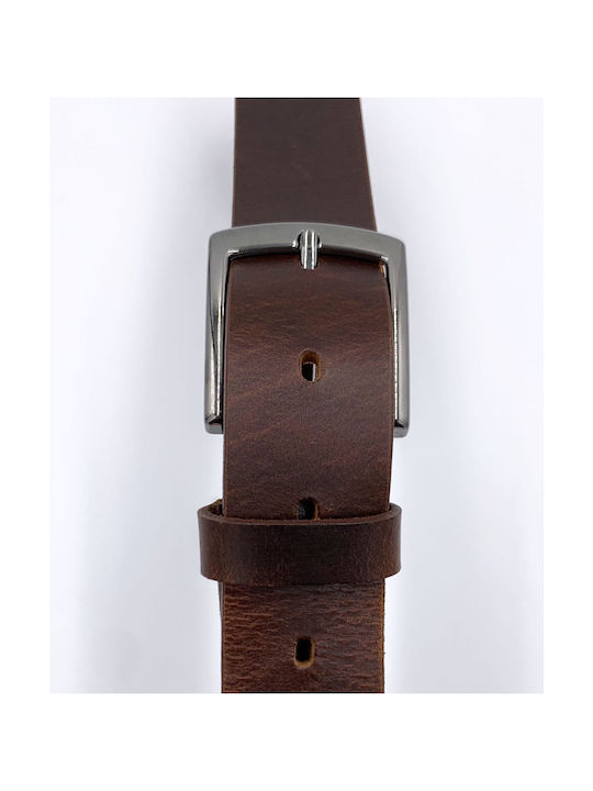 Small Batch Cigar Men's Belt Brown