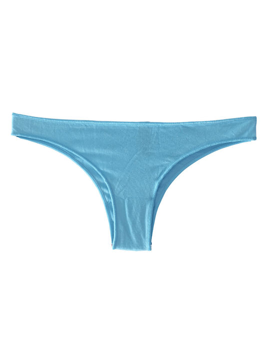 Cotton Women's Brazil 2Pack Seamless Blue