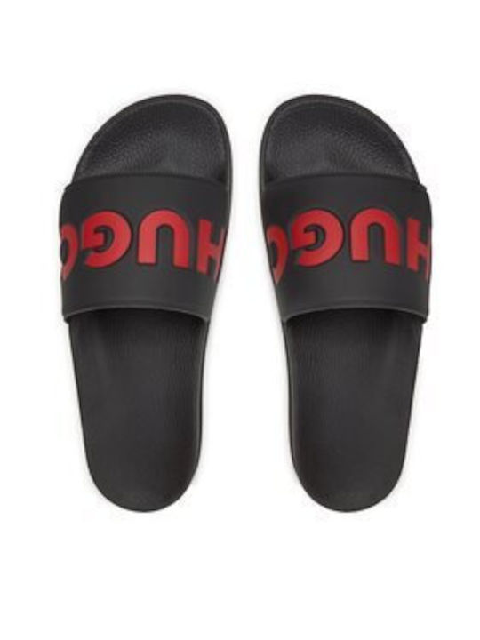 Hugo Match Men's Slides Black