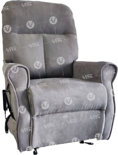 Relax with Footstool 80x90x108cm Mf Grey