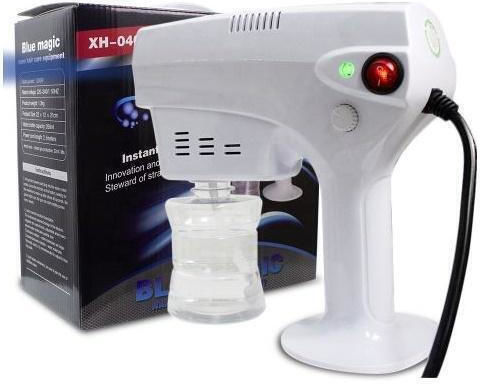 Hand Garment Steamer 1200W with Container 22ml Blue