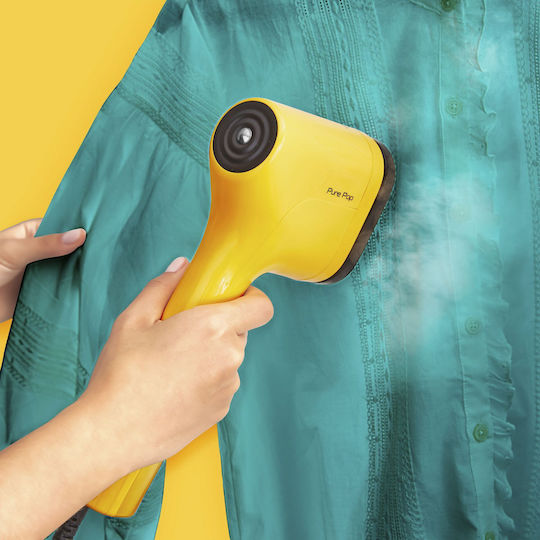 Tefal Pure Pop Garment Steamer Hand 1300W with Tank 70ml Yellow