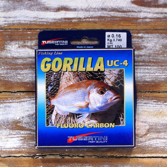 Tubertini Uc-4 Fluorocarbon Fishing Line Transparent 100m / 0.22mm