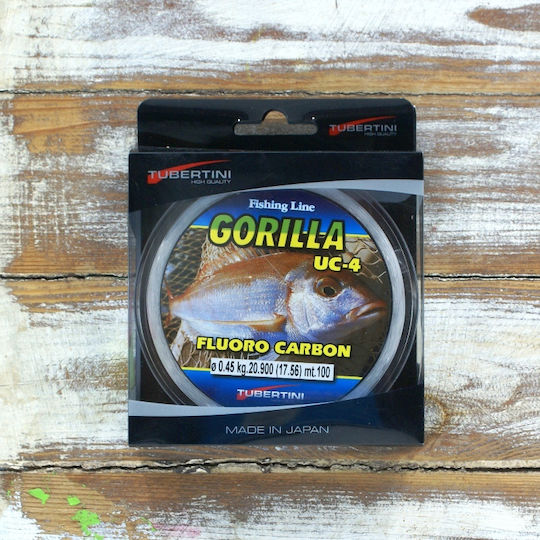 Tubertini Uc-4 Fluorocarbon Fishing Line Transparent 100m / 0.14mm