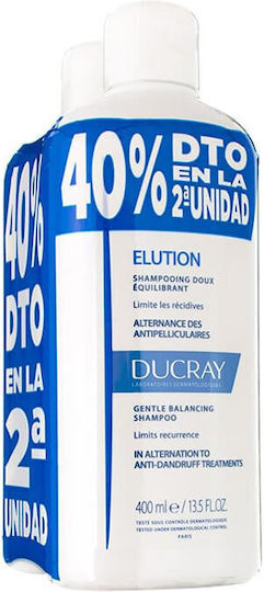 Ducray Elution Шампоан Възстановяване/Подхранване и Хидратация 400мл