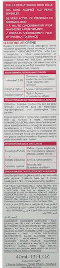 SVR Laboratoire Dermatologique Sensifine AR Κρέμα Προσώπου για Ενυδάτωση & Ερυθρότητα 40ml