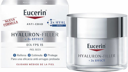 Eucerin Hyaluron Filler Creme Gesicht Tag mit SPF15 50ml