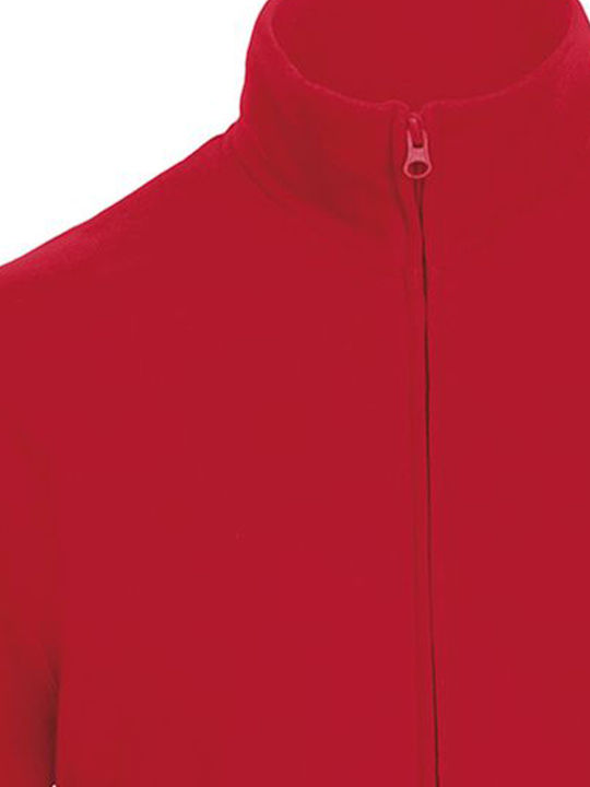 B&C WUI26 ID.206 Men's Long Sleeve Promotional Sweatshirt Red