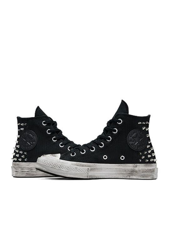 Chuck 70 Flatforms Μποτάκια Μαύρα