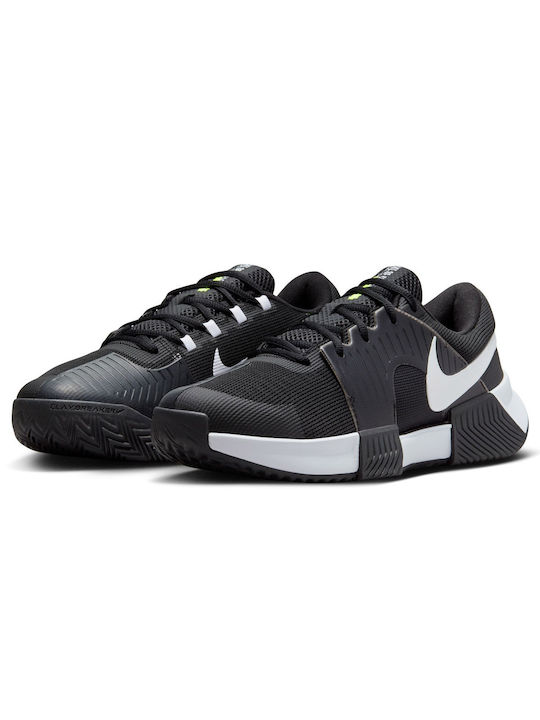 Nike GP Challenge 1 Ανδρικά Παπούτσια Τένις για Χωμάτινα Γήπεδα Black / White