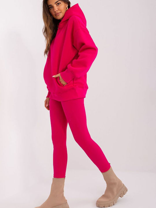 Relevance Damen-Sweatpants-Set ΡΟΖ