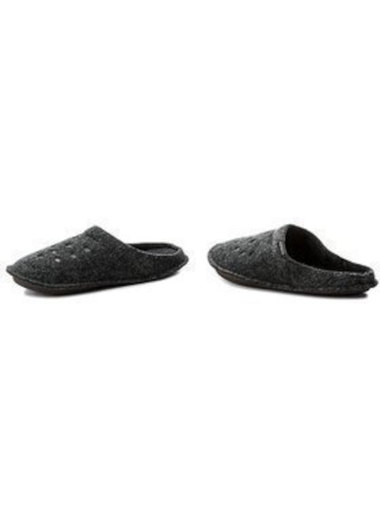 Classic Winter Women's Slippers in Black color