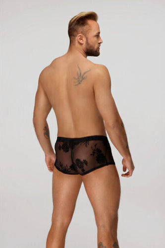 Noir Handmade Short Sexy Ανδρικό Σορτς Μαύρο