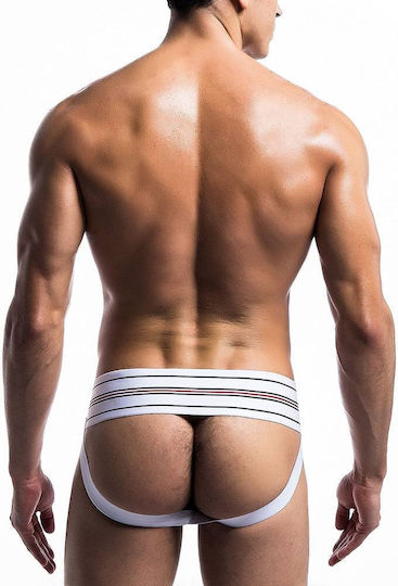 MOB Erotic Wear Ανδρικό Εσώρουχο Jockstrap Λευκό